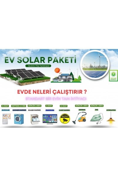 5.6Kw Tam Enerji Çözümü Güneş Enerji Seti 5.6Kw Tam Enerji Çözümü Güneş Enerji Seti